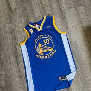 MENS STEPH CURRY GOLDEN STATE WARRIORS JERSEY L